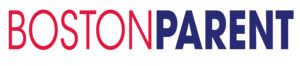 a red and purple boston parent logo